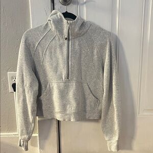 Scuba Oversized Half-Zip Hoodie | XS/S